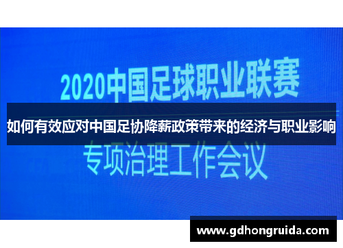 如何有效应对中国足协降薪政策带来的经济与职业影响
