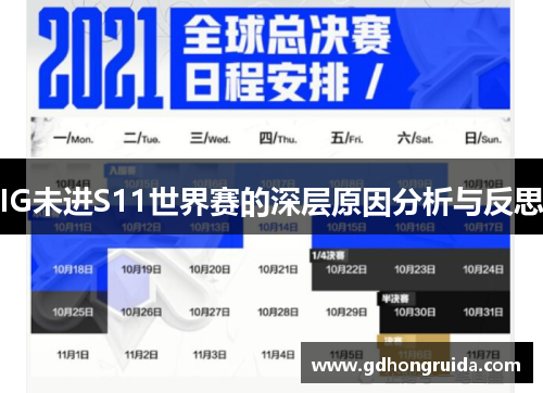 IG未进S11世界赛的深层原因分析与反思